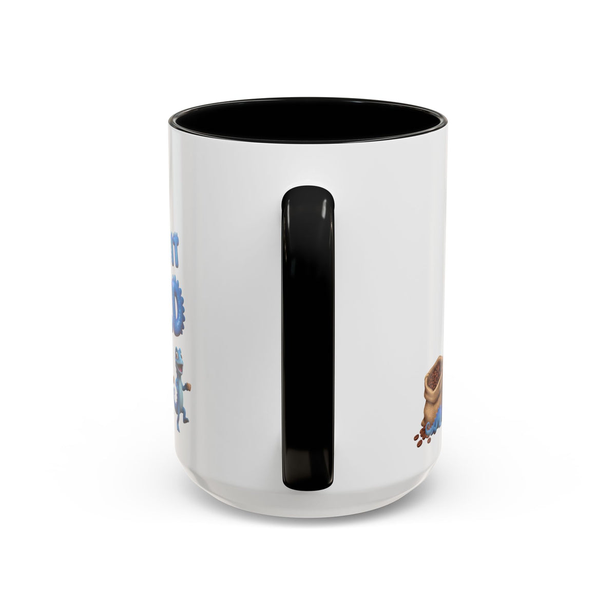 Mug. Color: Black.