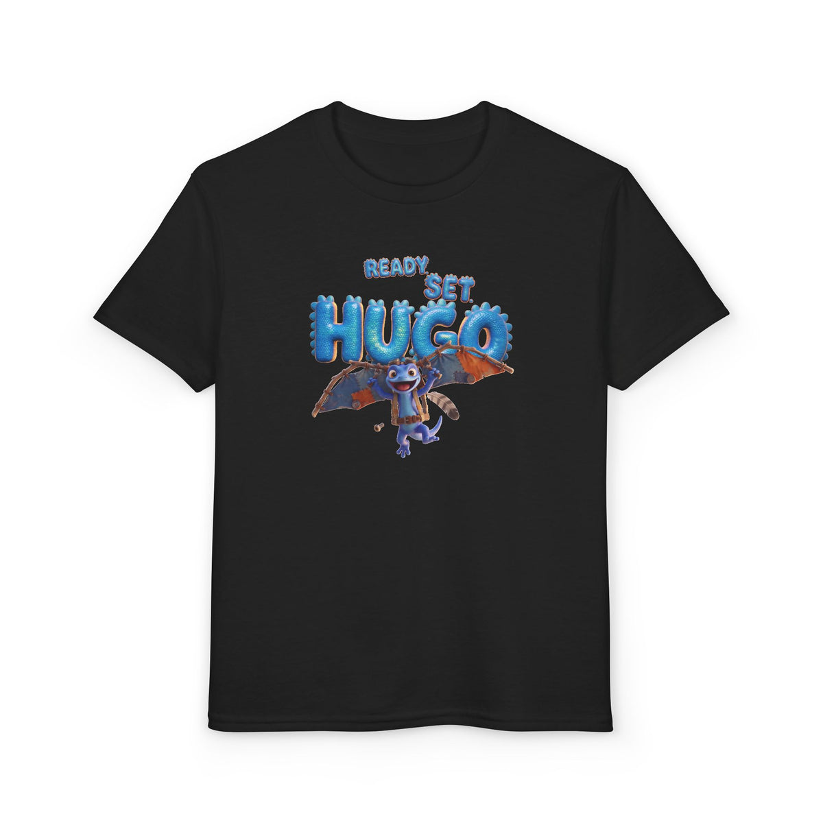 Kids t-shirt. Color: Black.