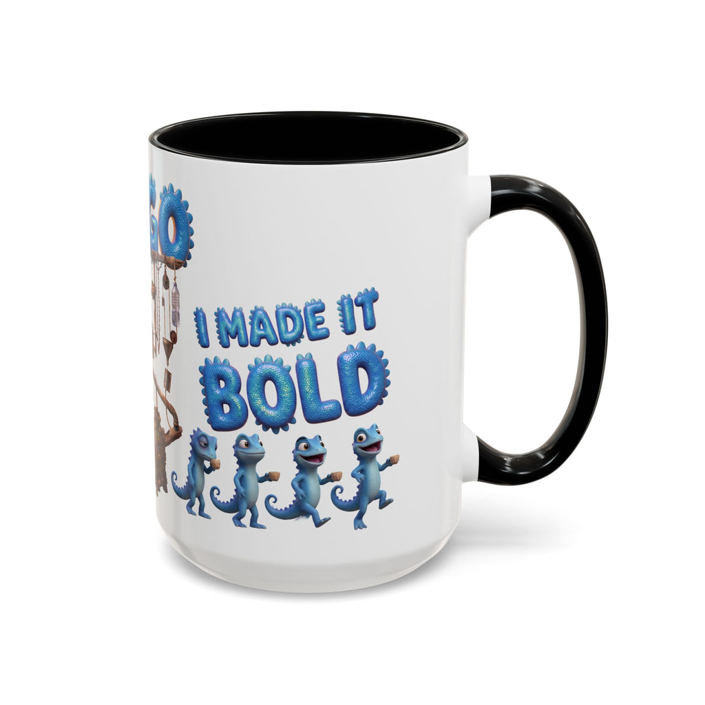 Mug. Color: Black.