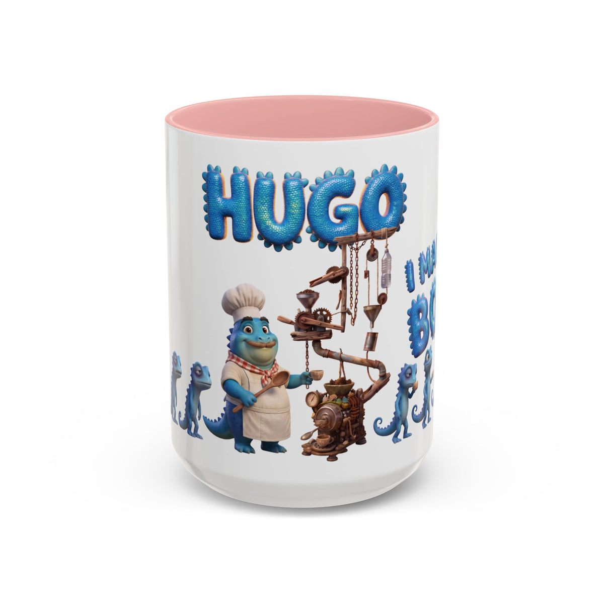 Mug. Color: Pink.