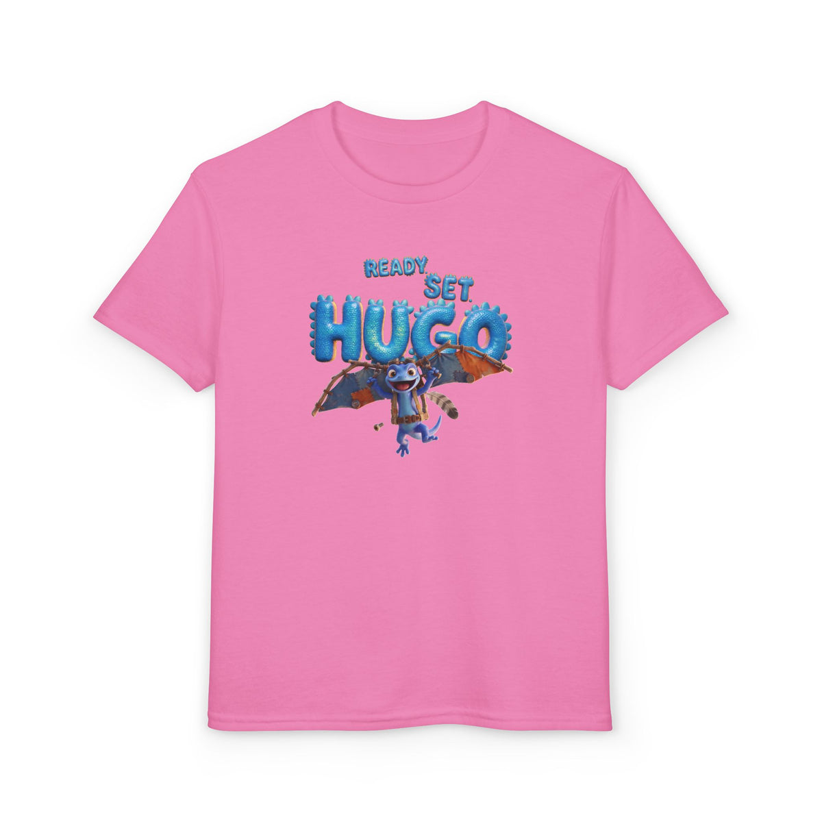 Kids t-shirt. Color: Azalea.