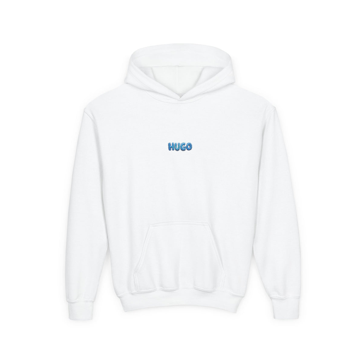 Kids hoodie. Color: White.
