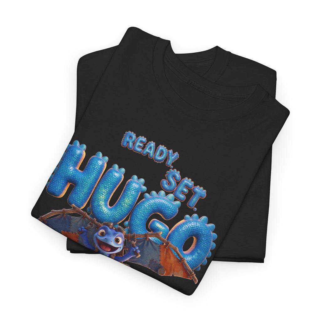 Adult t-shirt. Color: Black.