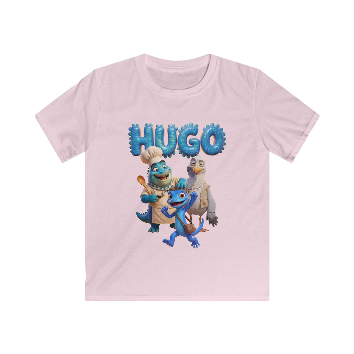 Kids t-shirt. Color: Light Pink.