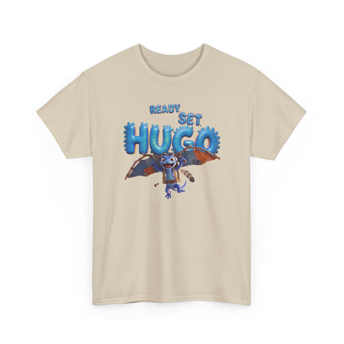 Adult t-shirt. Color: Sand.