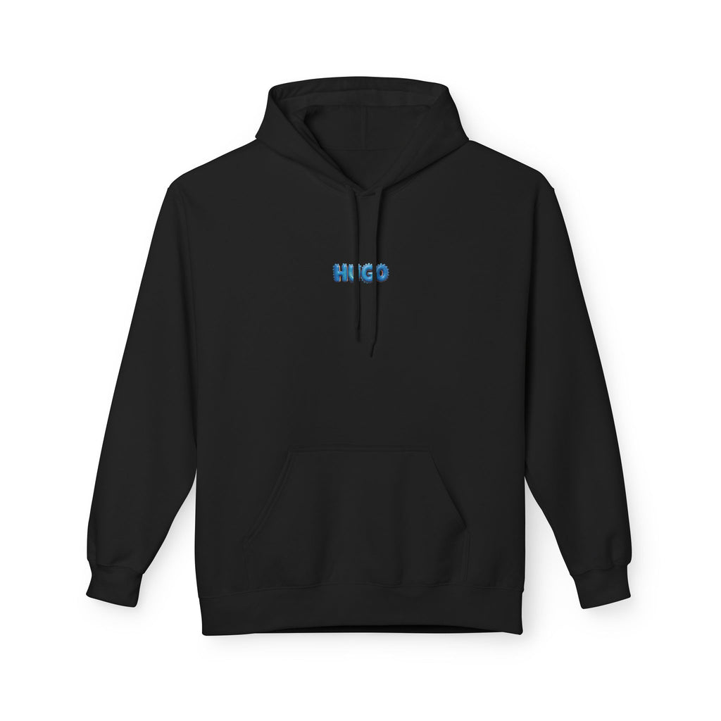 Adult hoodie. Color: Black.