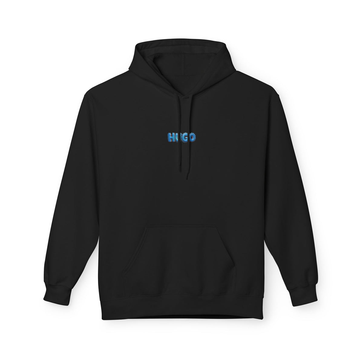 Adult hoodie. Color: Black.