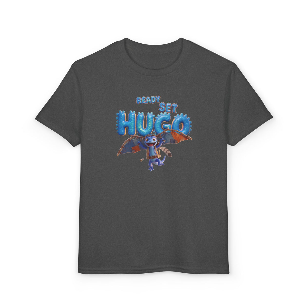 Kids t-shirt. Color: Dark Heather.
