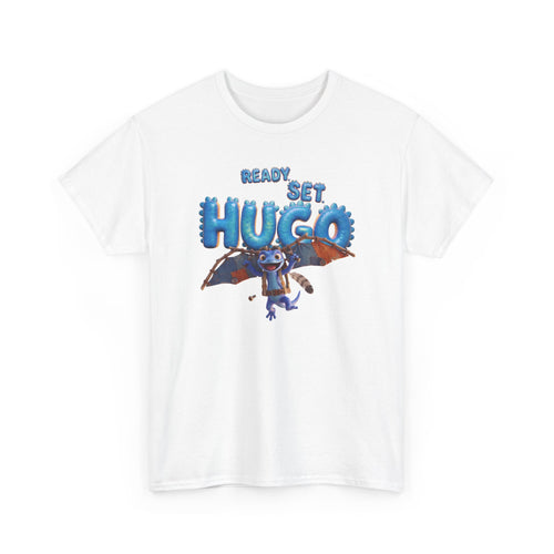 Adult t-shirt. Color: White.