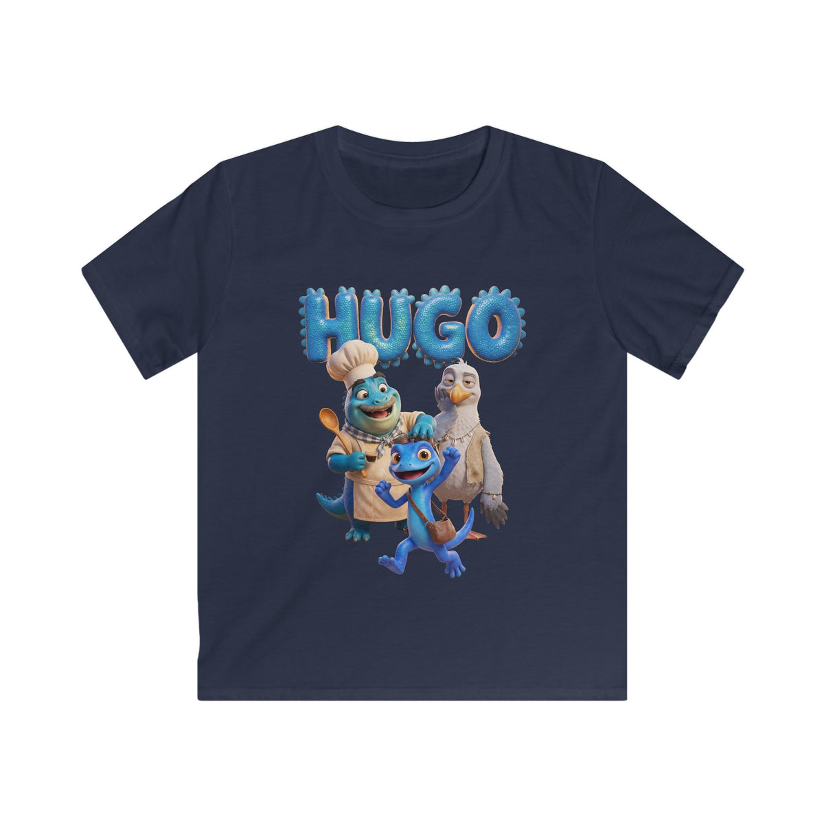 Kids t-shirt. Color: Navy.