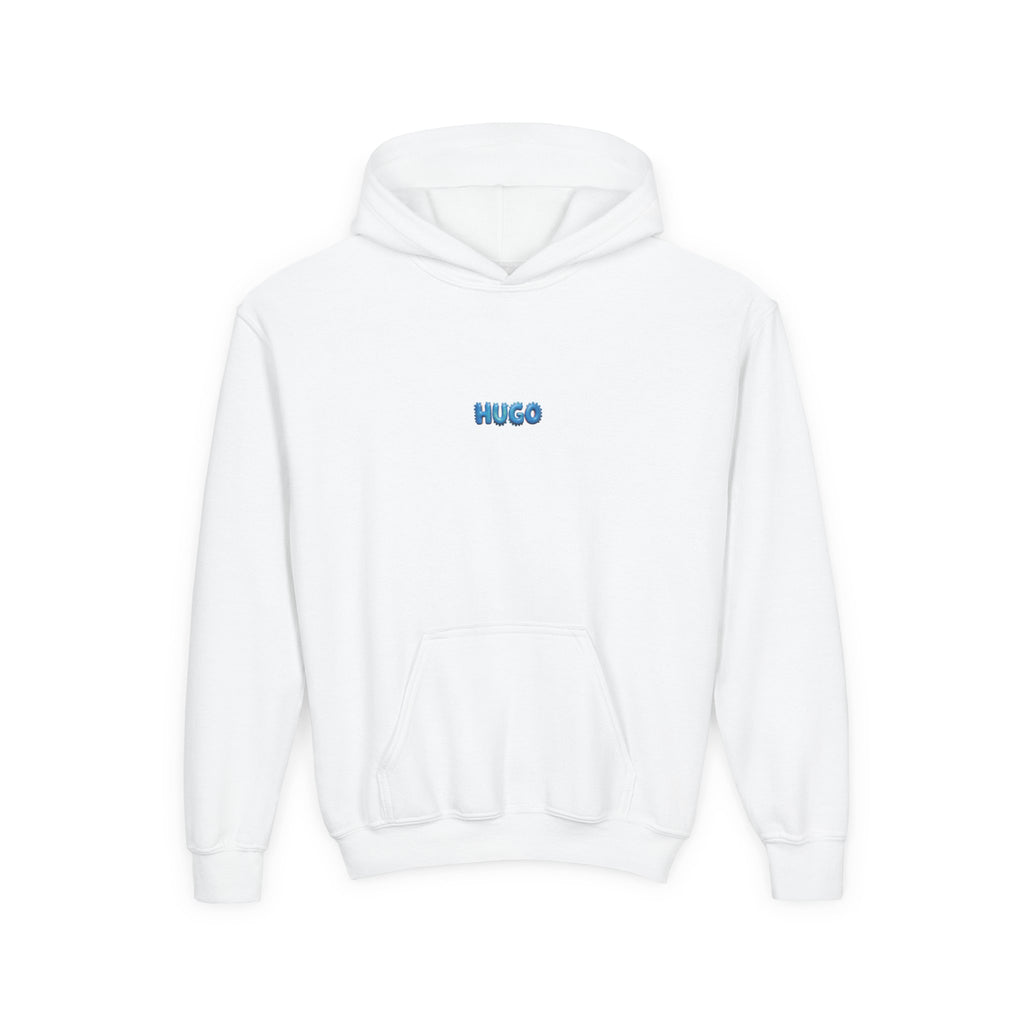 Kids hoodie. Color: White.