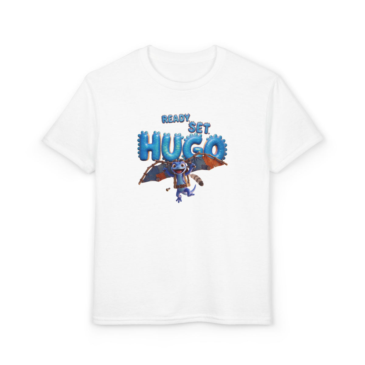 Kids t-shirt. Color: White.