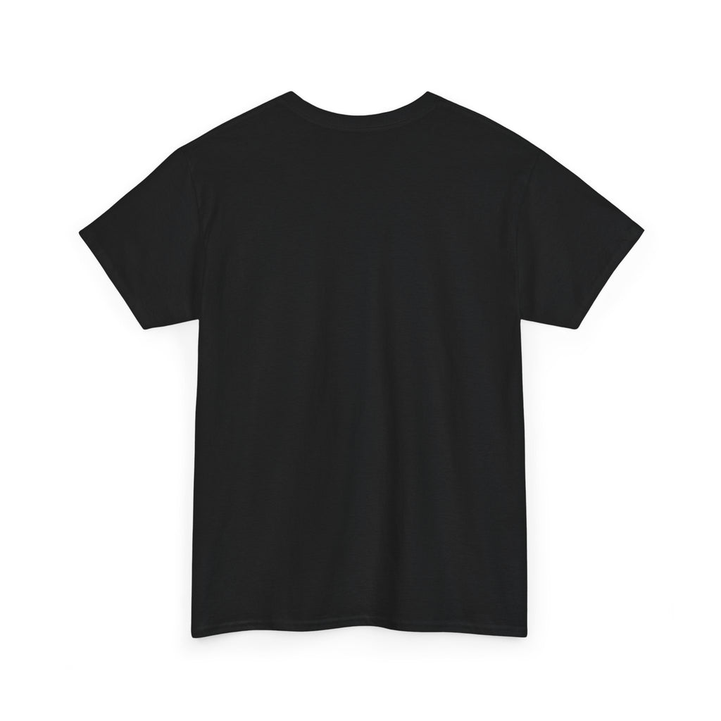 Adult t-shirt. Color: Black.