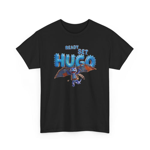 Adult t-shirt. Color: Black.